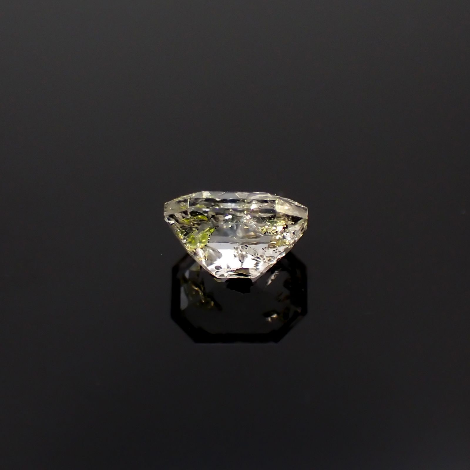 ◇カスタム・オクタゴンカット◇オイルインクォーツ パキスタン産 0.44ct [231224723]5.4x4.1mm前後