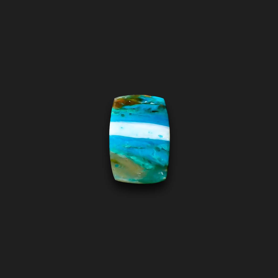 ブルーオパール ペルー産 3.41ct [250330142]13.9x9.4mm前後