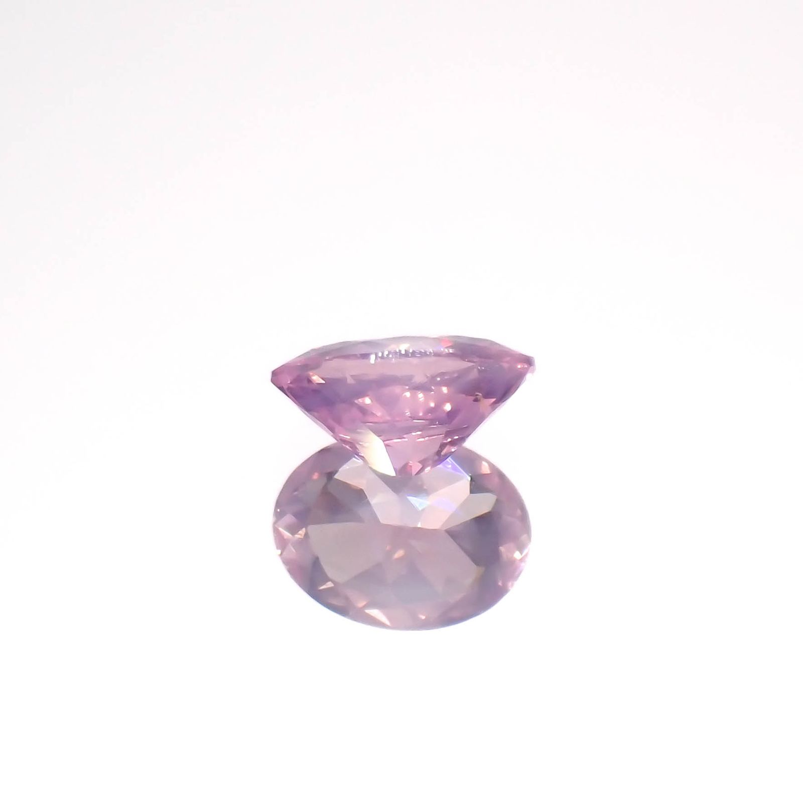 シルキーピンクサファイア 非加熱 ベトナム産 0.38ct[230722789]5.1x3.8mm前後