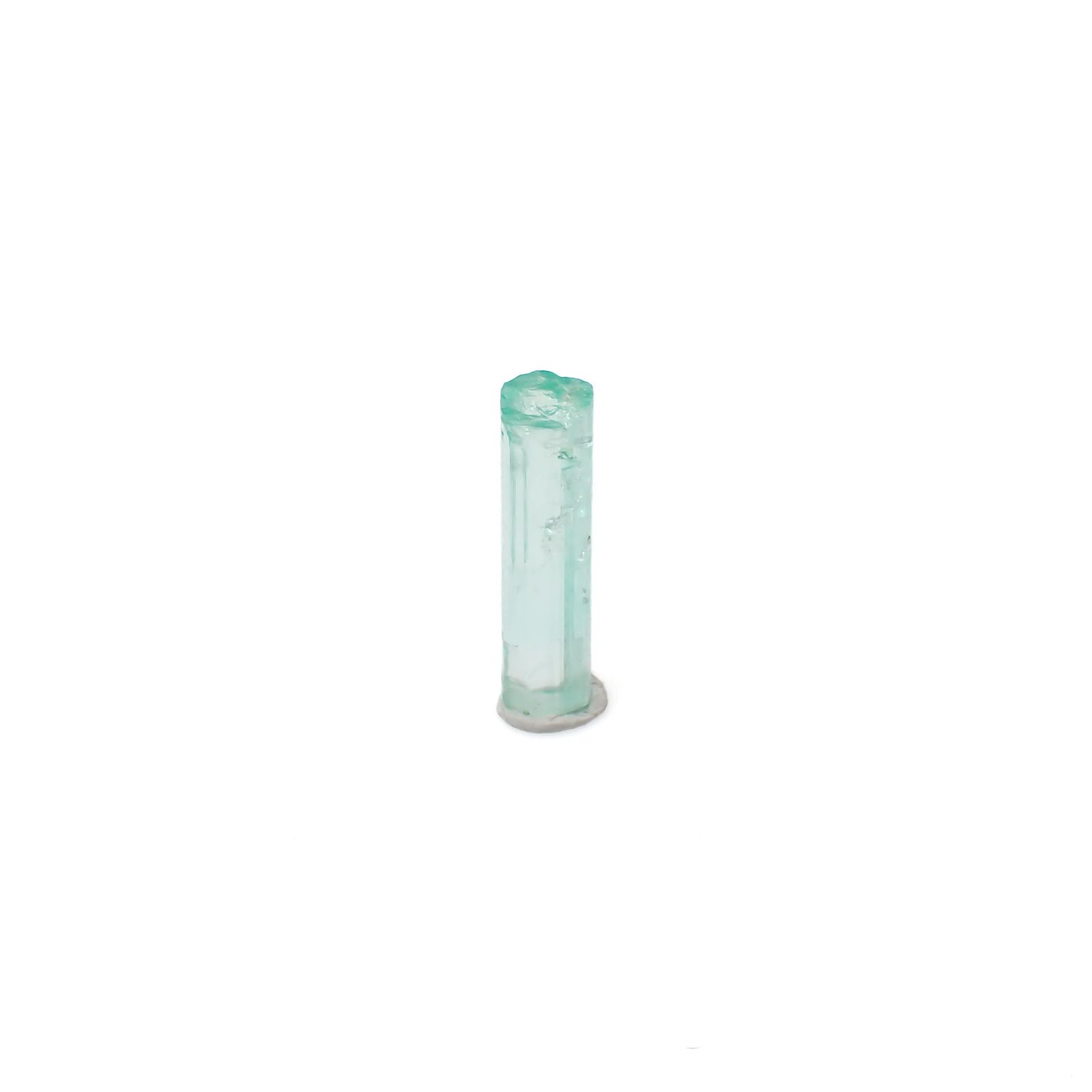 エメラルド柱状結晶 原石 コロンビア産 4.50ct[240427260]19.2x4.9mm前後