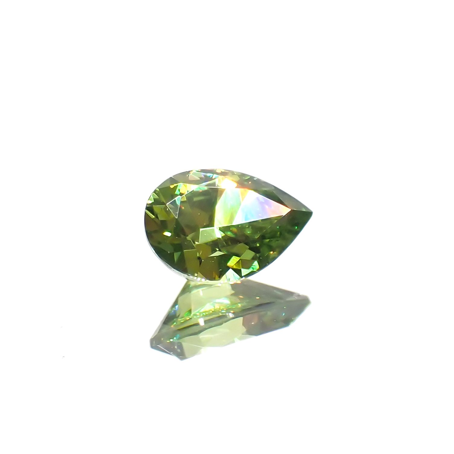 デマントイドガーネット ロシア産 0.25ct[231023655]4.8x3.3mm前後