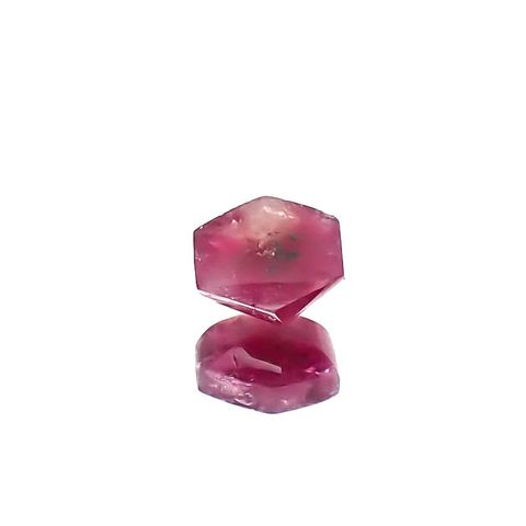 ◇バフカット◇レッドベリル/ピンクベリル アメリカ・ユタ州産 0.28ct[240326678]4.6x4.4mm前後