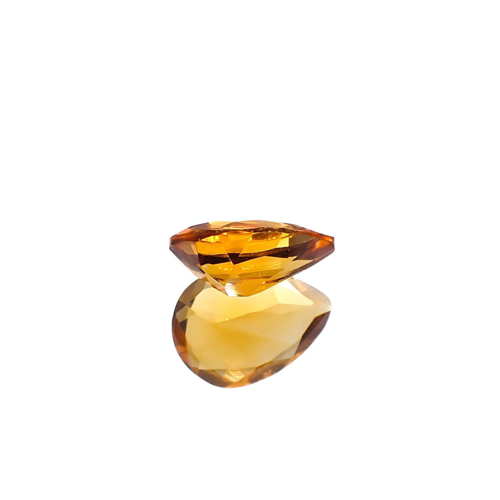 マデイラシトリン ブラジル・ミナスジェライス州産 1.43ct [250630578]9.8x7.2mm前後