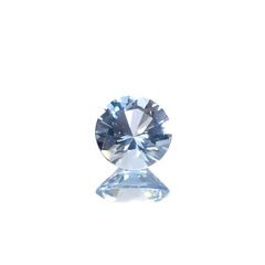 アクアマリン(宝石名アクアマリン)モザンビーク産 0.30ct 識別済[230421760]4.6x4.6mm前後