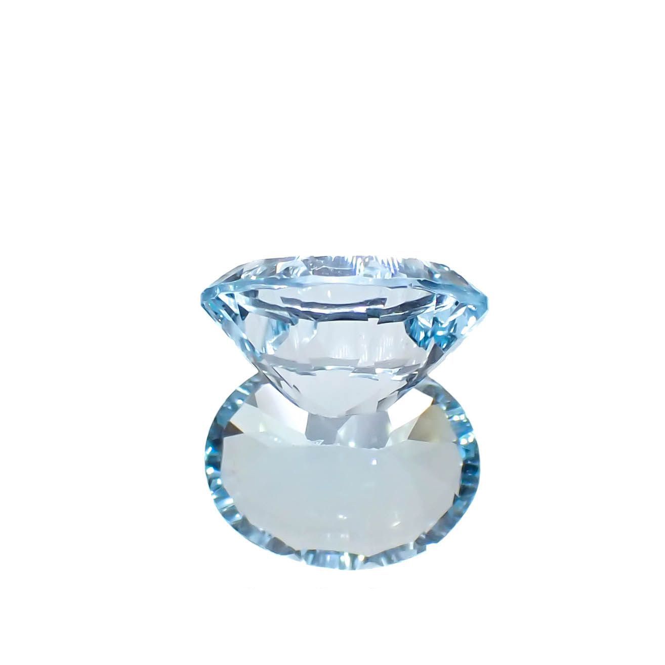 ブルートパーズ ブラジル産 3.03ct[221219352]10.1x7.9mm前後