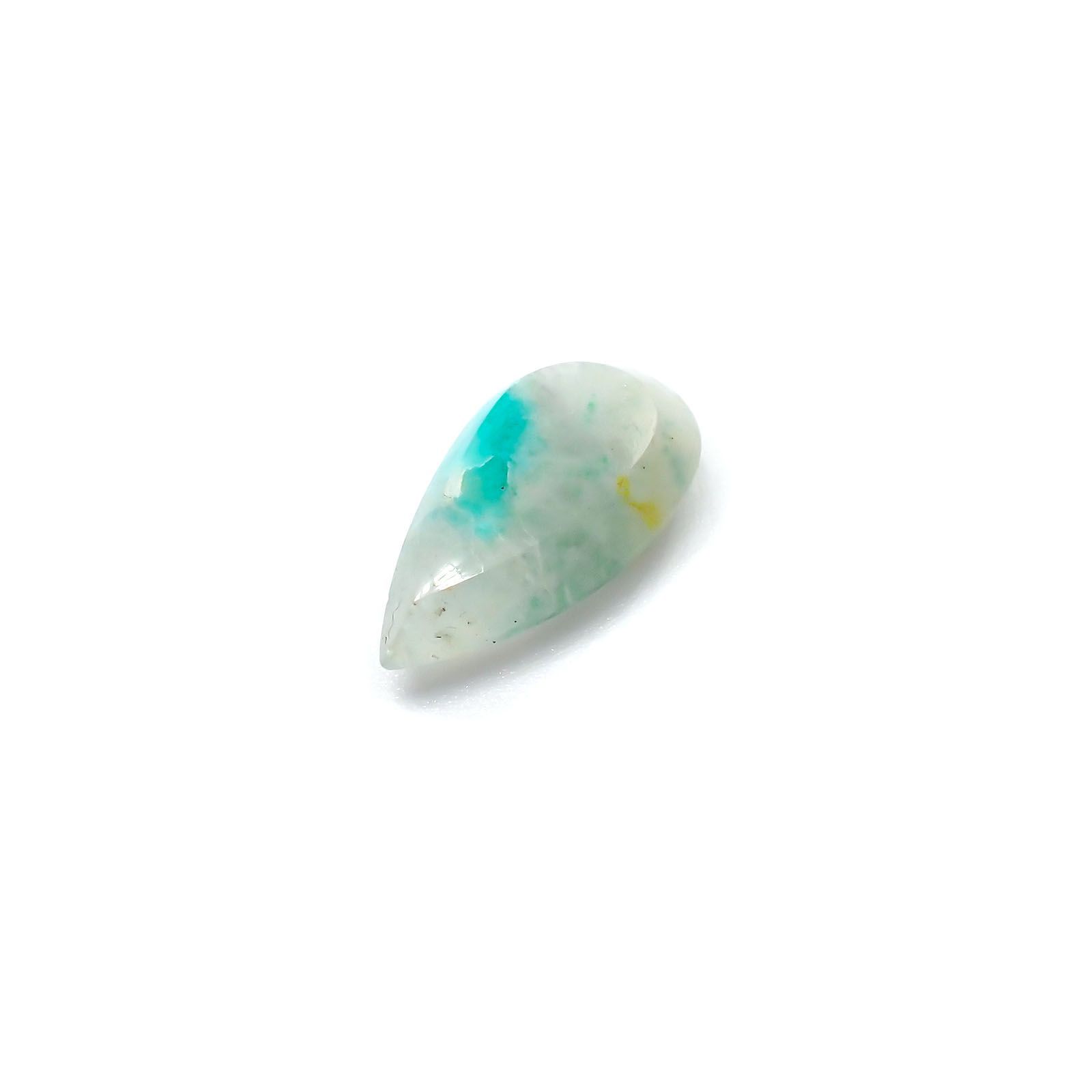 マトリックスアマゾナイト(アマゾナイトインクォーツ/フェルドスパー) ブラジル産 4.40ct[230823090]16.5x9.3mm前後
