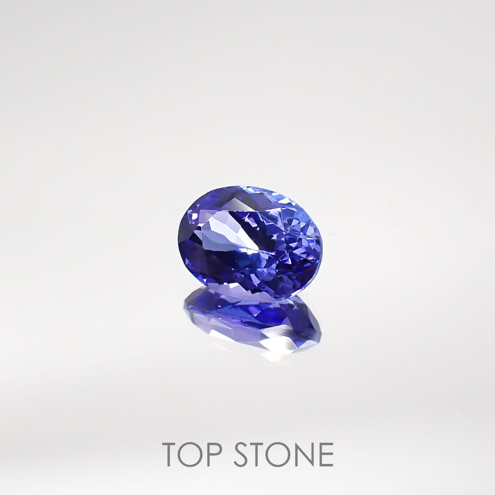 タンザナイト(ゾイサイト) タンザニア産 ルース 1.38ct[210711655]7.9×5.9mm前後