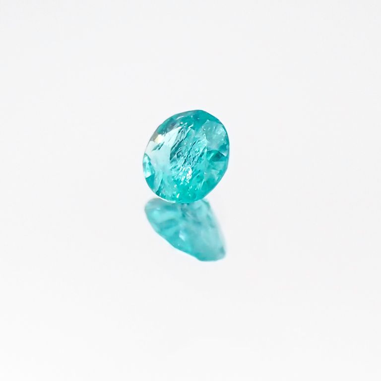 パライバトルマリン ブラジル産 ルース 0.035ct[20116968]2.6×2.6mm前後