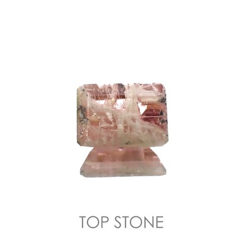 ゼブラトルマリン ブラジル産 1.26ct[220917651]7.4x5.3mm前後