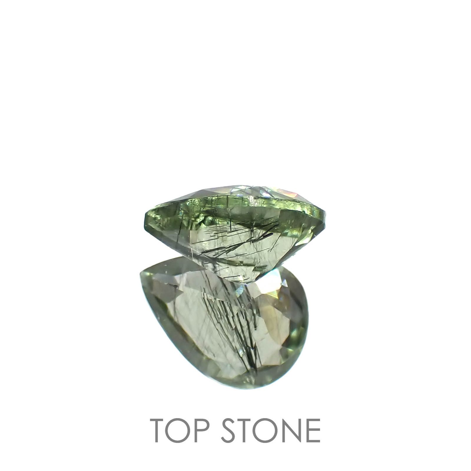 ルドウィジャイトインペリドット パキスタン産 1.56ct[221219516]8.9x6.6mm前後