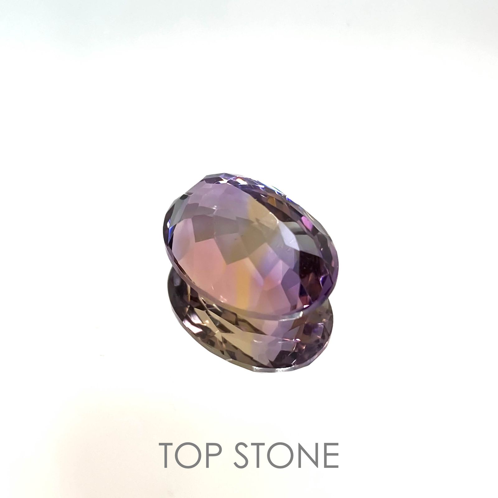 アメトリン ブラジル産 6.11ct[221018585]13.2x9.8mm前後