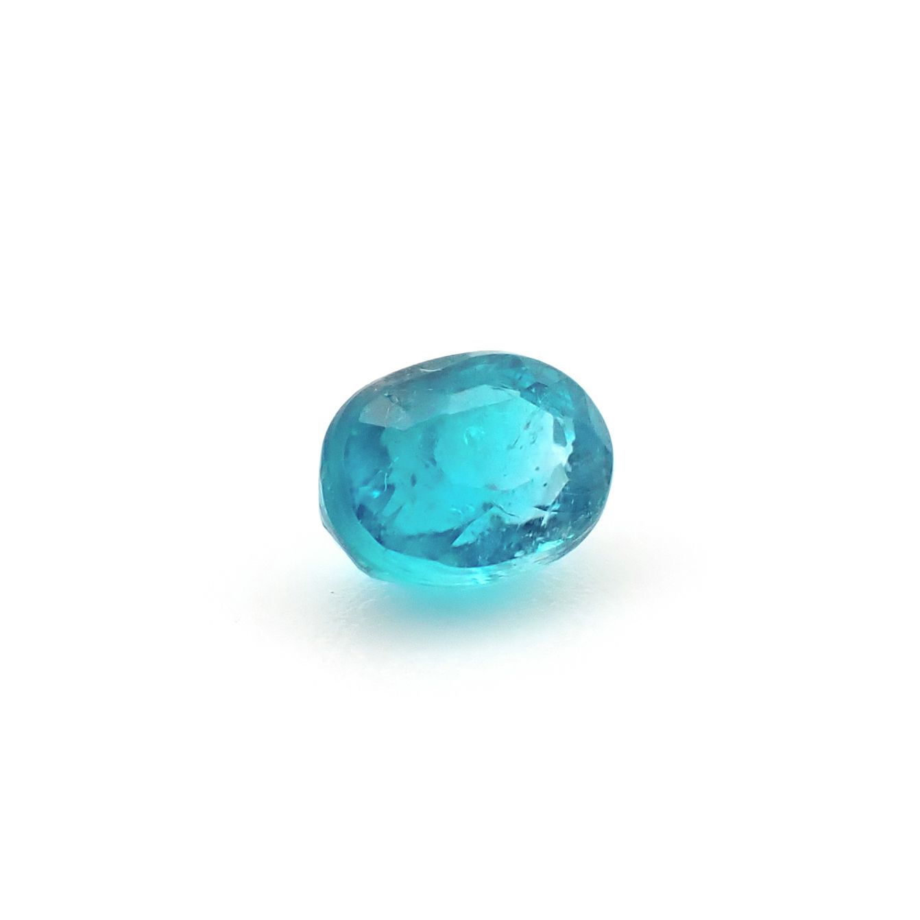 パライバトルマリン(宝石名トルマリン/別名パライバ・トルマリン)エチオピア産 GIA鑑付 0.38ct / 4.61x3.53mm前後 [260933192]