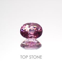 カラーシフトマラヤガーネット(宝石名ガーネット)タンザニア産 0.76ct 識別済[220115006]6x4.6mm前後