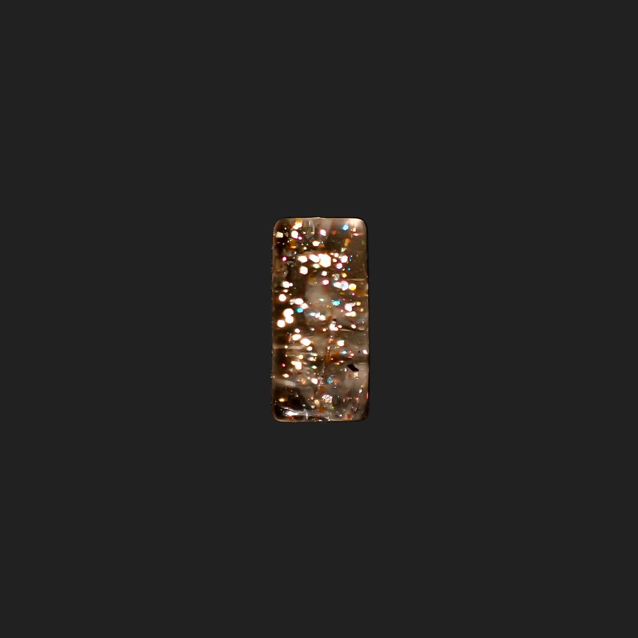 レインボーラティスサンストーン オーストラリア産 1.80ct[231225237]10.9x5.3mm前後