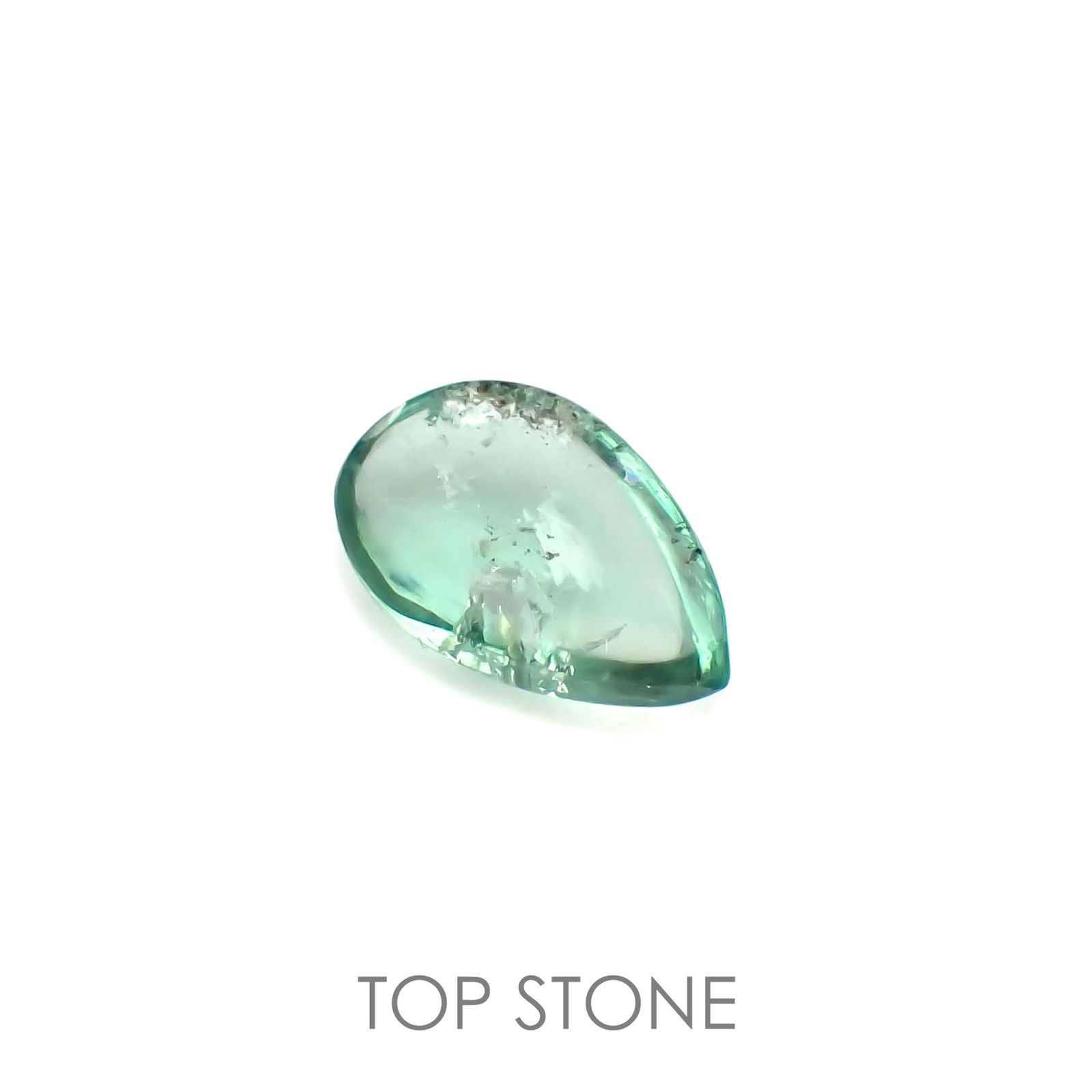 フローライト フルオレッセンス(宝石名フルオライト)イギリス・ロジャリー鉱山産 1.29ct 識別済[211113770]8.6x5.6mm前後