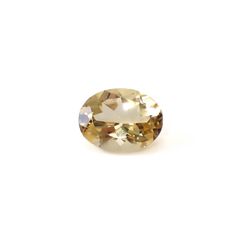 イエローベリル(宝石名イエロー・ベリル)ブラジル産 1.16ct 識別済[250329989]8x6.1mm前後