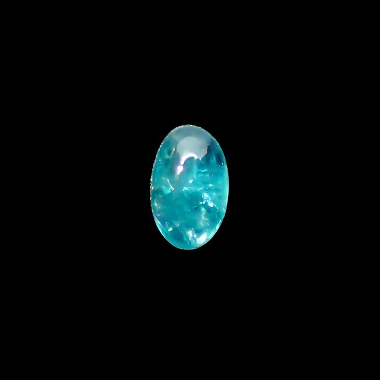 パライバトルマリン(宝石名トルマリン/別名パライバ・トルマリン) ブラジル産 0.30ct 識別済[210712033]5.1×3.1mm前後