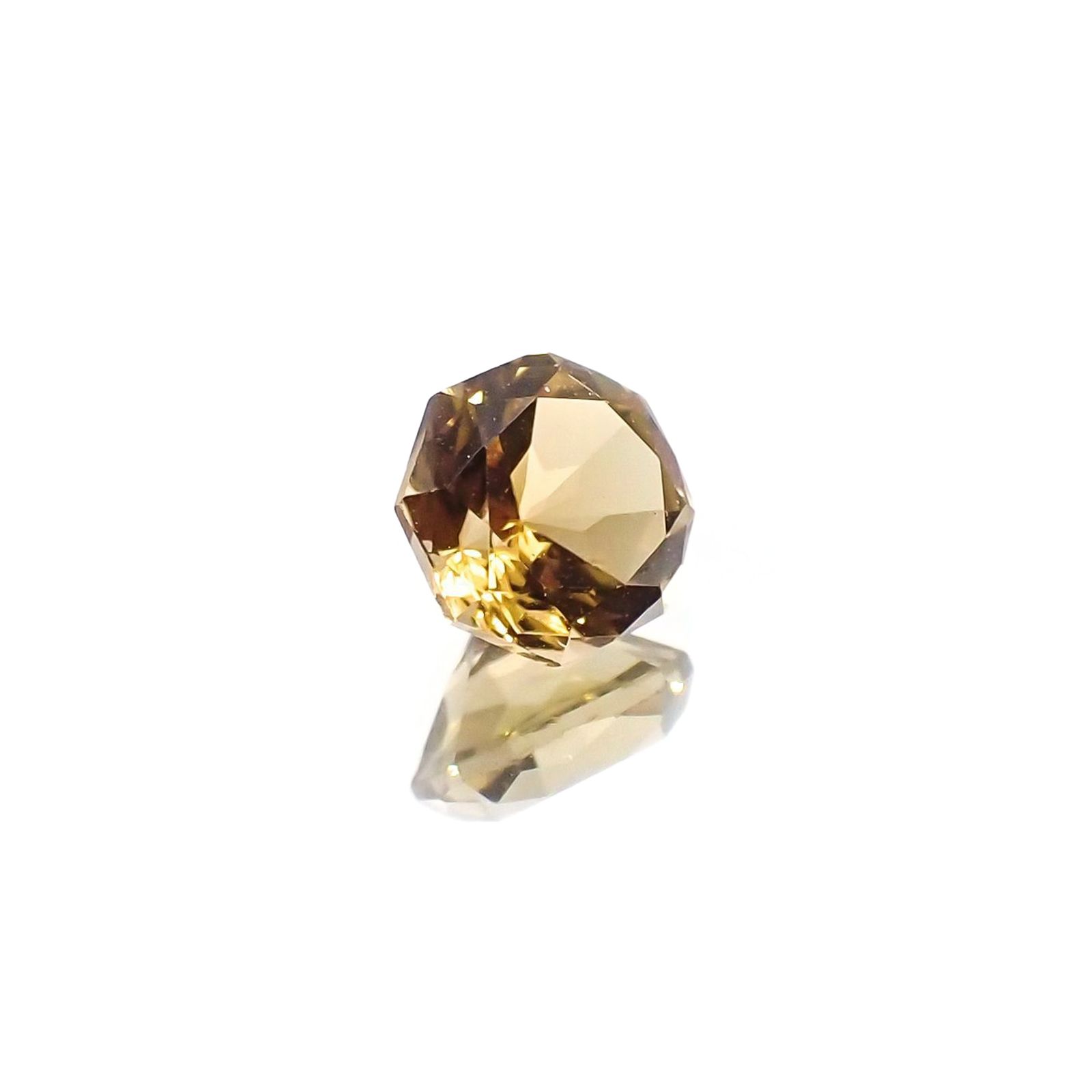 ◇オクタゴンカット◇イエロートルマリン(宝石名トルマリン)ブラジル/アフリカ産 識別済 0.59ct / 5x5mm前後 [260424217]
