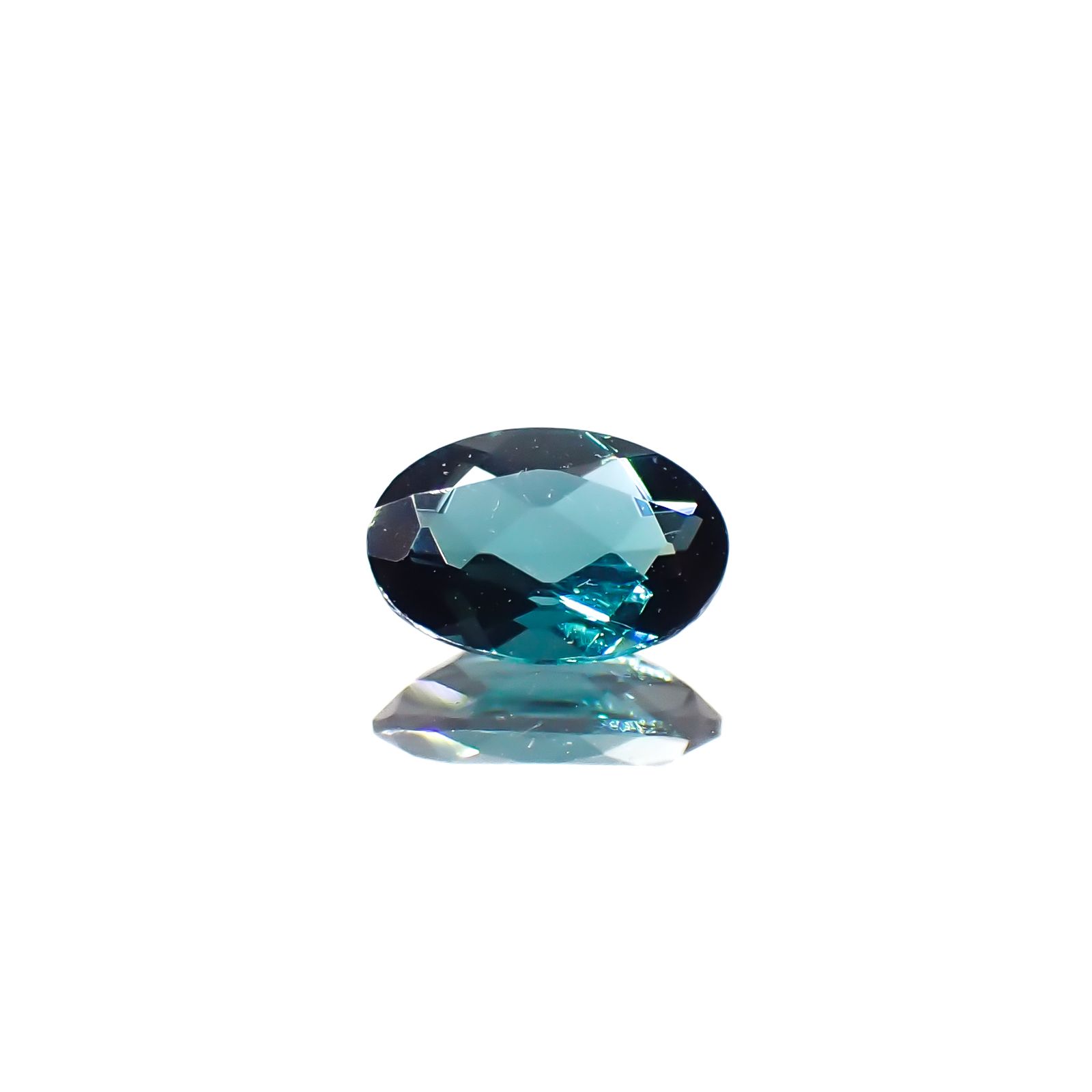 ブルーグリーントルマリン ブラジル産 0.33ct[240628041]5.8x3.7mm前後
