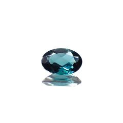 ブルーグリーントルマリン ブラジル産 0.33ct[240628041]5.8x3.7mm前後