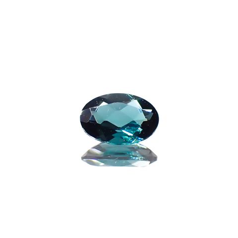 ブルーグリーントルマリン ブラジル産 0.33ct[240628041]5.8x3.7mm前後