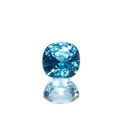 ラタナキリブルージルコン カンボジア産 2.68ct[220917933]6.7x6.6mm前後