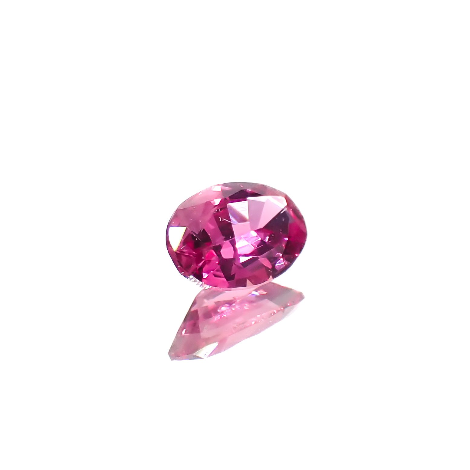 ネオンピンクサファイア スリランカ産 0.28ct[240728546]5x3.4mm前後