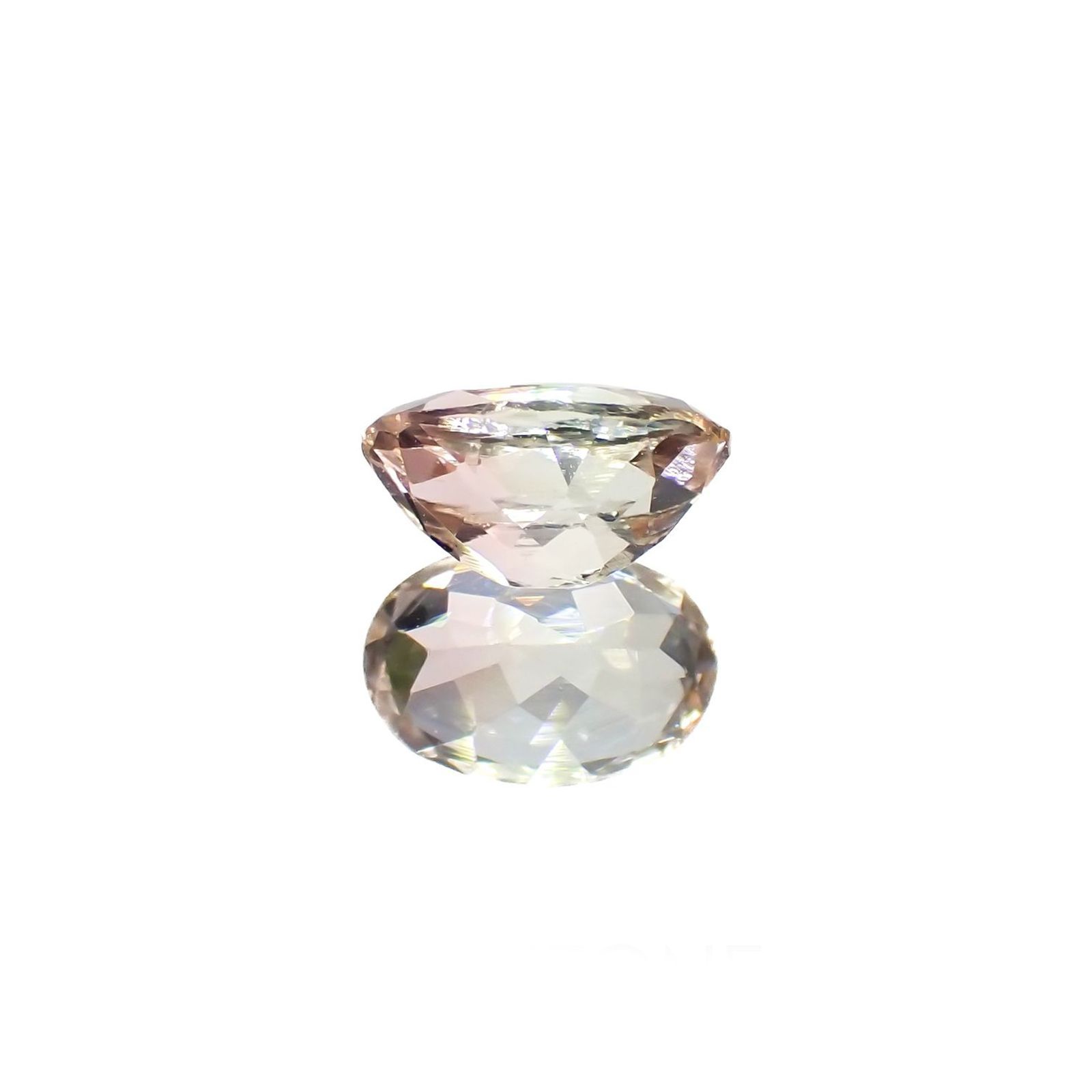 バイカラートルマリン(宝石名トルマリン)ブラジル産 0.88ct 識別済[221219557]7.3x5mm前後