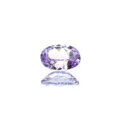 バイオレットゾイサイト(宝石名バイオレット・ゾイサイト)タンザニア産 識別済 0.39ct / 5.8x3.9mm前後 [220114945]