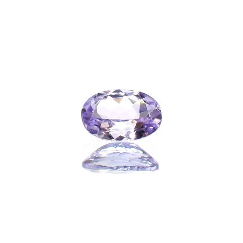バイオレットゾイサイト(宝石名バイオレット・ゾイサイト)タンザニア産 識別済 0.39ct / 5.8x3.9mm前後 [220114945]