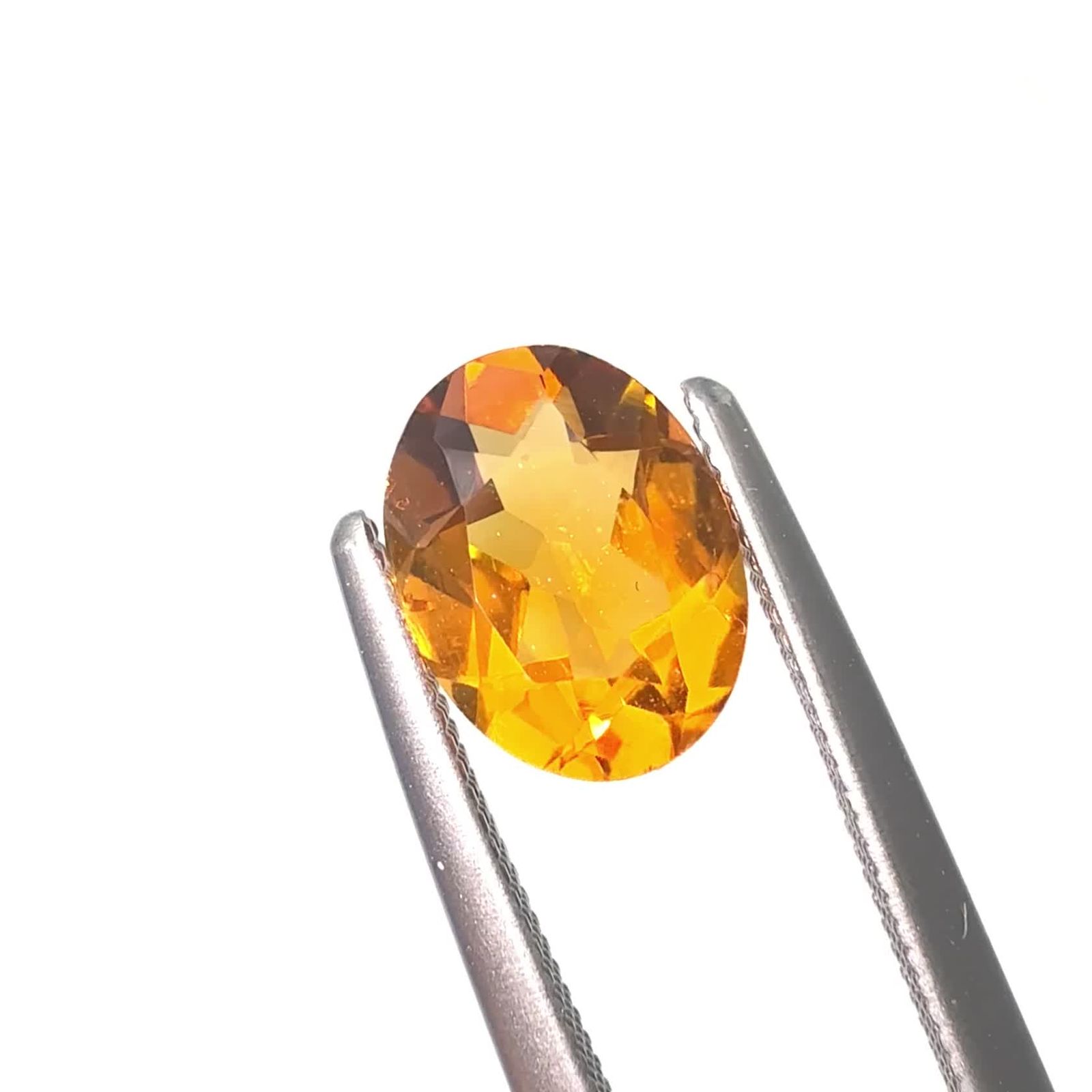 マデイラシトリン ブラジル・ミナスジェライス州産 1.08ct / 8x6mm前後
