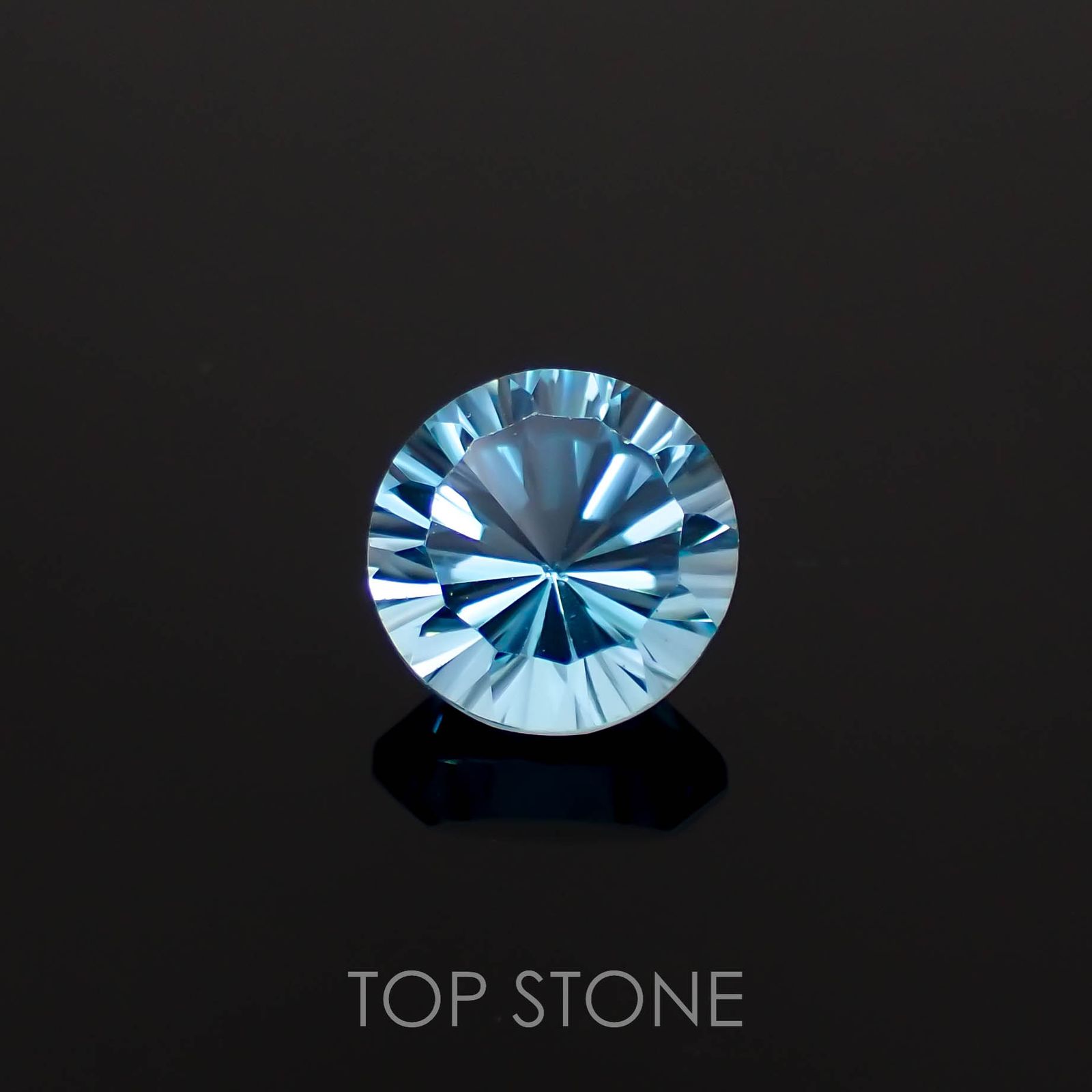 ブルートパーズ ブラジル産 4.43ct[221219351]9.9x9.9mm前後