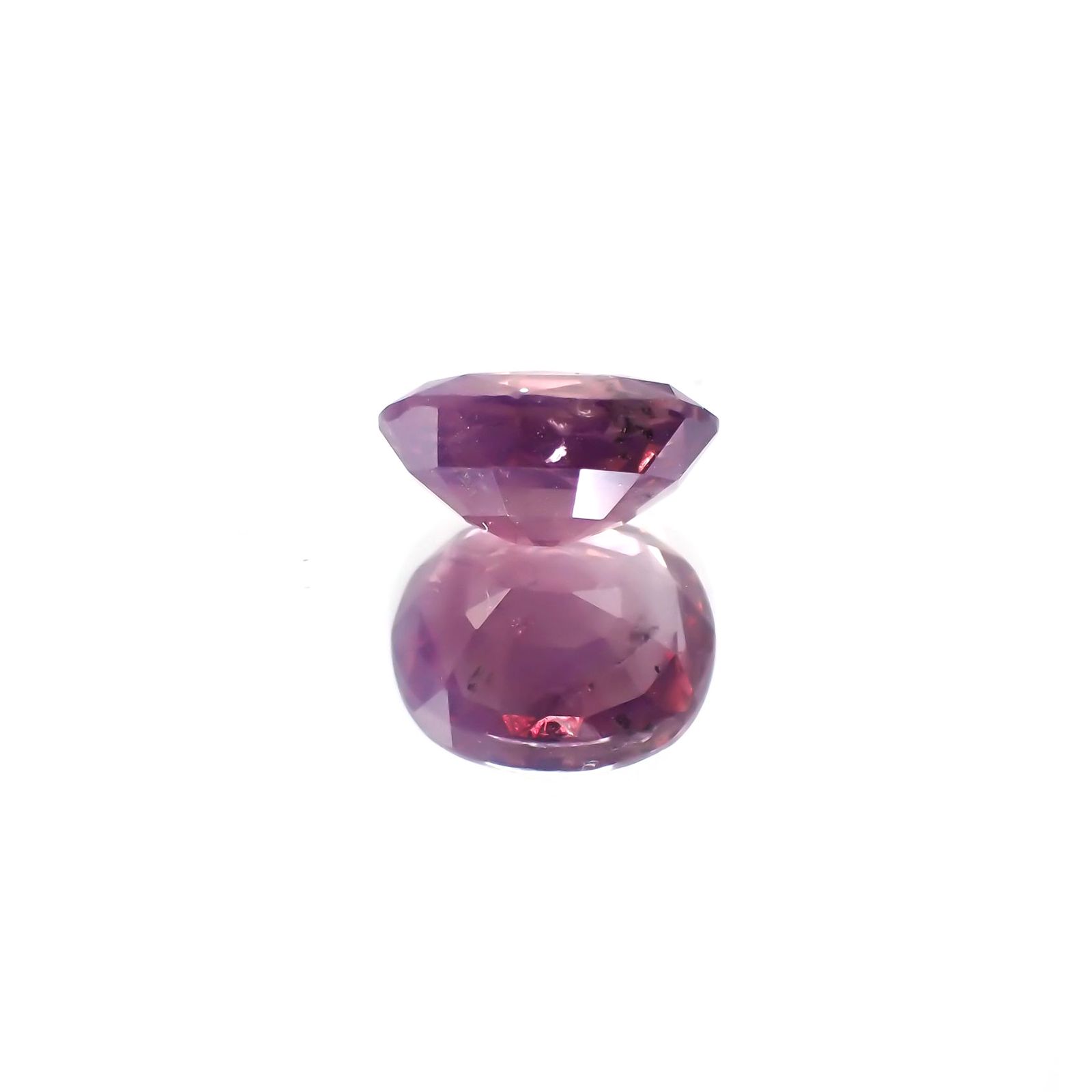 パープルサファイア(宝石名バイオレット・サファイア) カシミール地方産 2.870ct ソ付(彩珠)[210310232]9.1×7.9mm前後