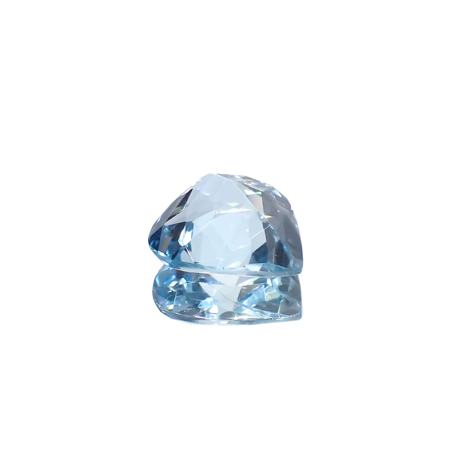 サンタマリアアクアマリン ブラジル産 1.15ct[231224583]7.9x7.9mm前後