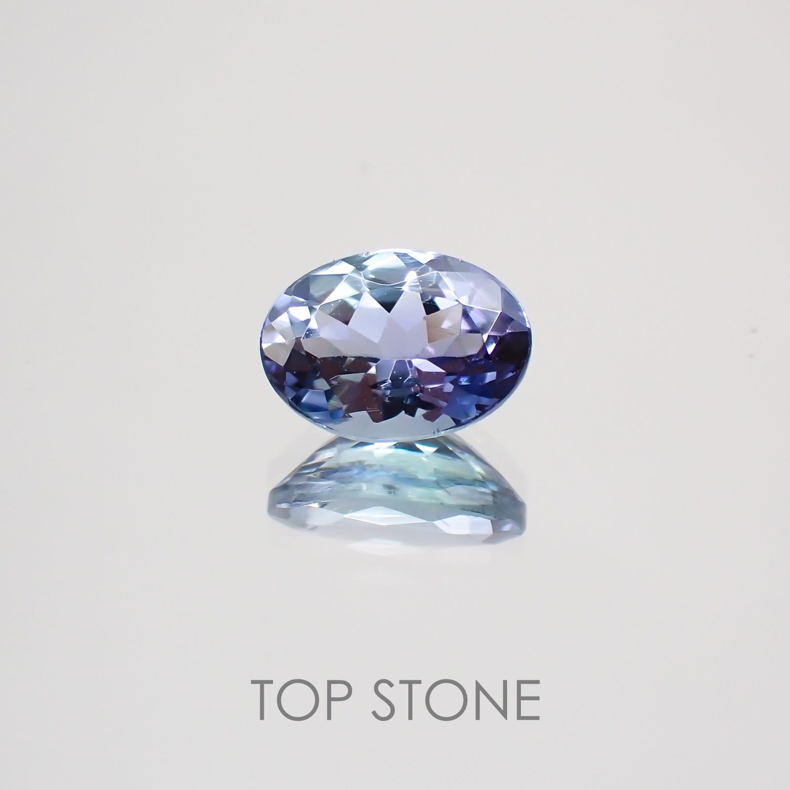 パーティーカラータンザナイト タンザニア産 ルース 0.95ct[210410410]7.1×5.1mm前後 | TOP STONE(トップストーン)