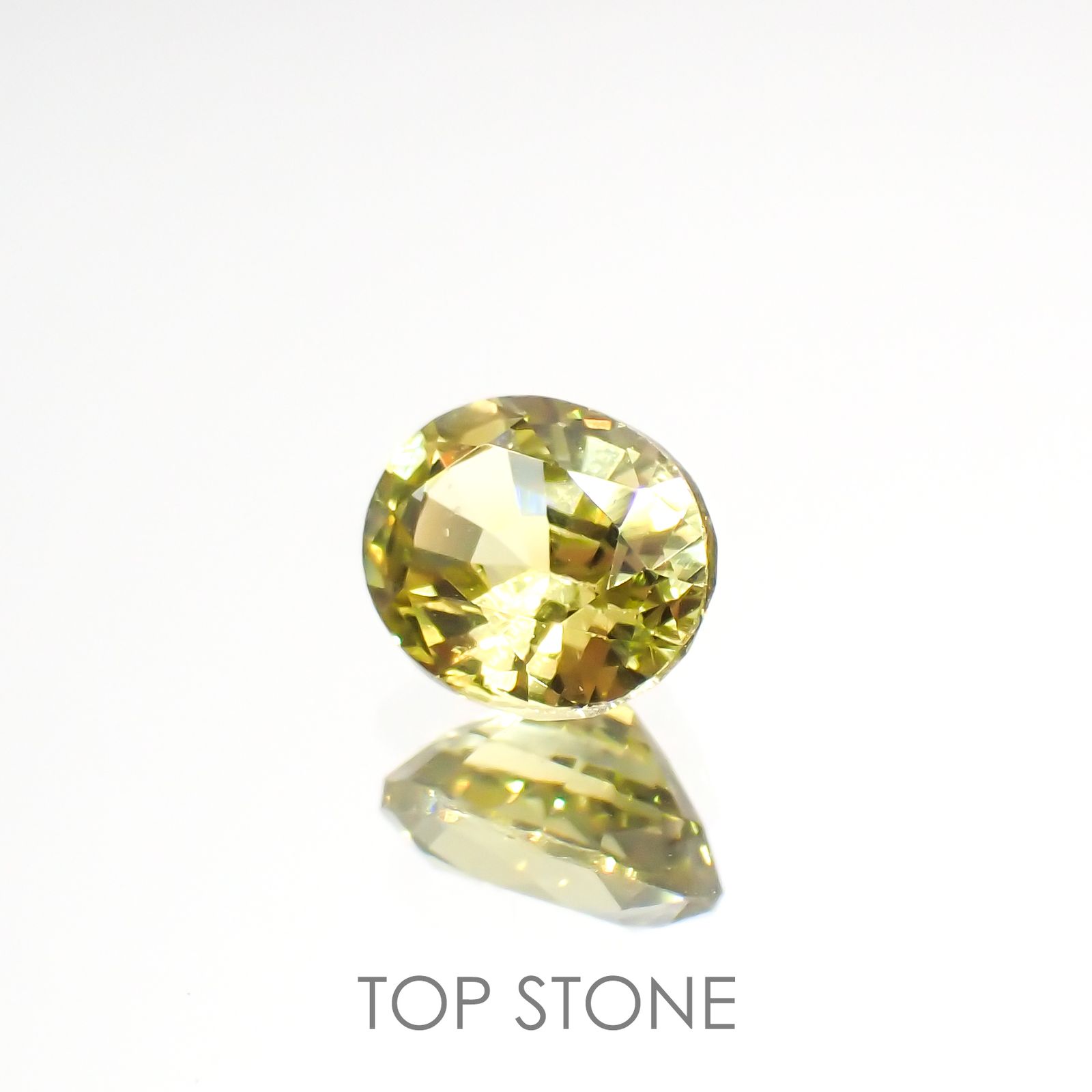 マリガーネット(宝石名グロッシュラー アンドラダイト・ガーネット)マリ共和国産 0.96ct 識別済[220115232]6.4x5.3mm前後