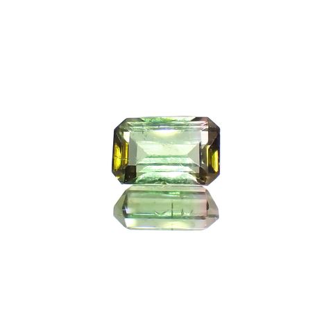 バイカラートルマリン コンゴ民主共和国産 0.89ct[230220542]6.6x4.2mm前後