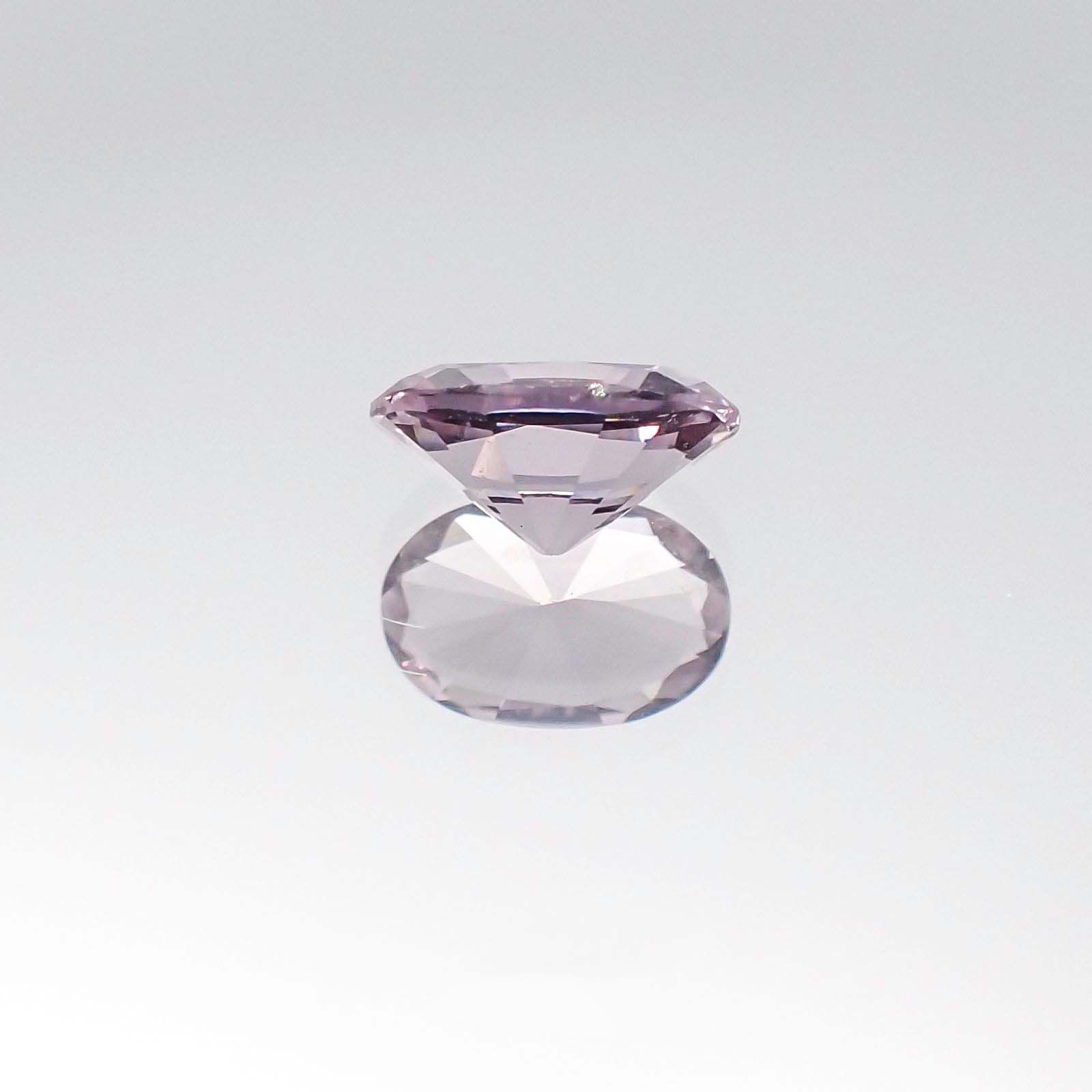マリアライト(宝石名パープル・スキャポライト)タンザニア産 0.52ct 識別済[230722926]6.8x4.5mm前後