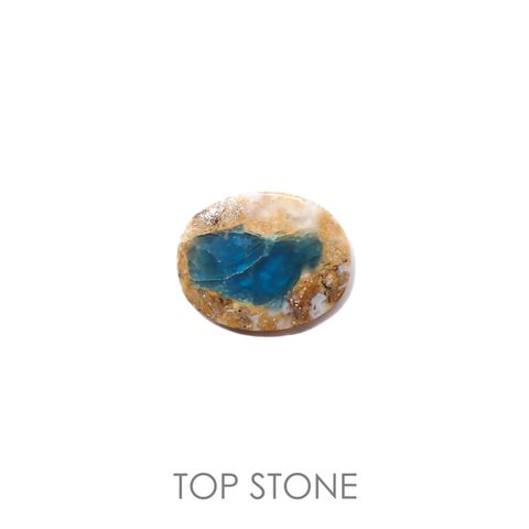 アパタイトインジャスパー ブラジル産 2.85ct[220917792]15.1x12.2mm前後
