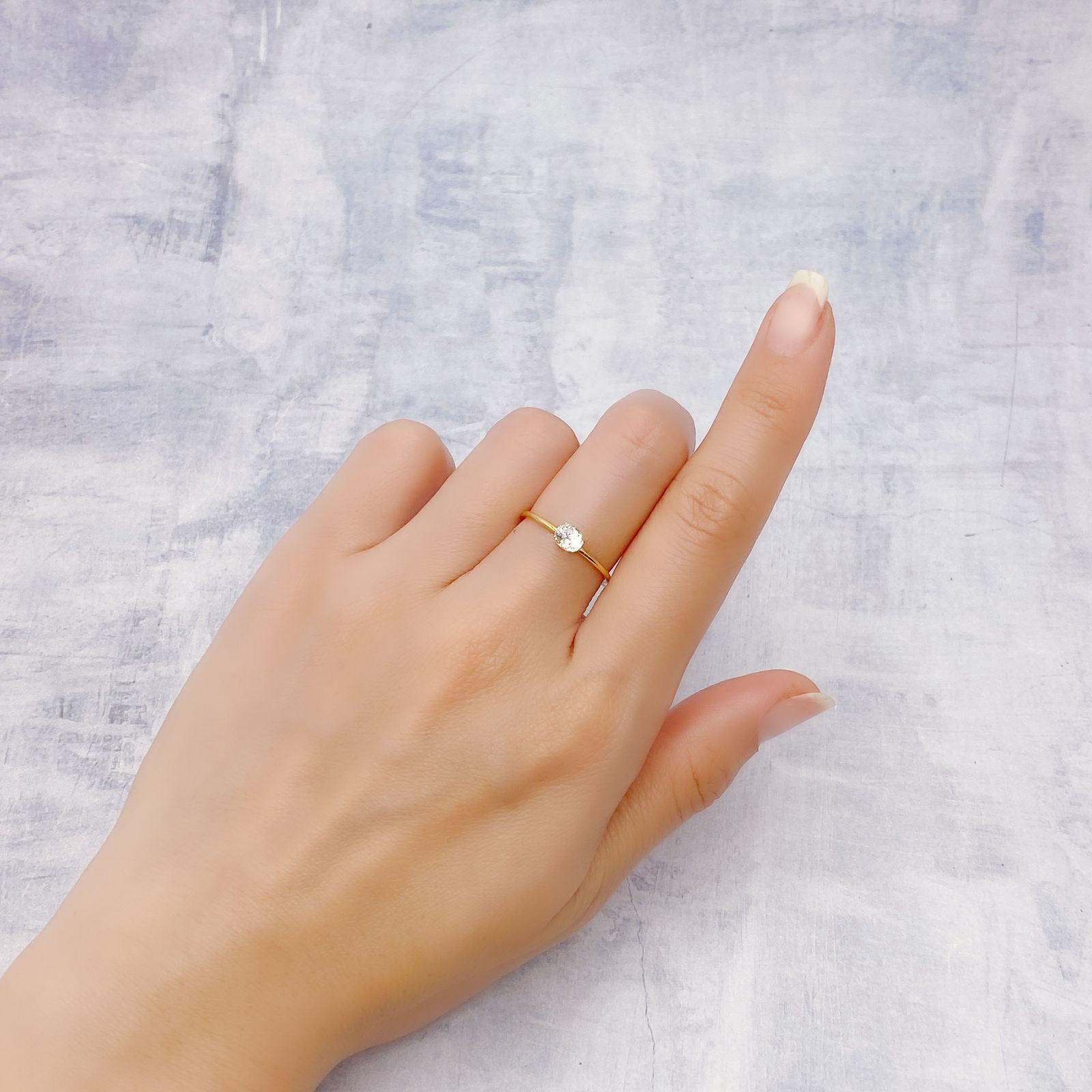 リューコガーネット ビルマ産 0.51ct [241229414]4.8x4.1mm前後