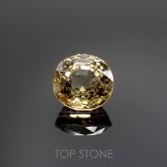 シンハライト(宝石名シンハライト) スリランカ産 3.319ct ソ付(彩珠)[19111879]8.5×8.2mm前後