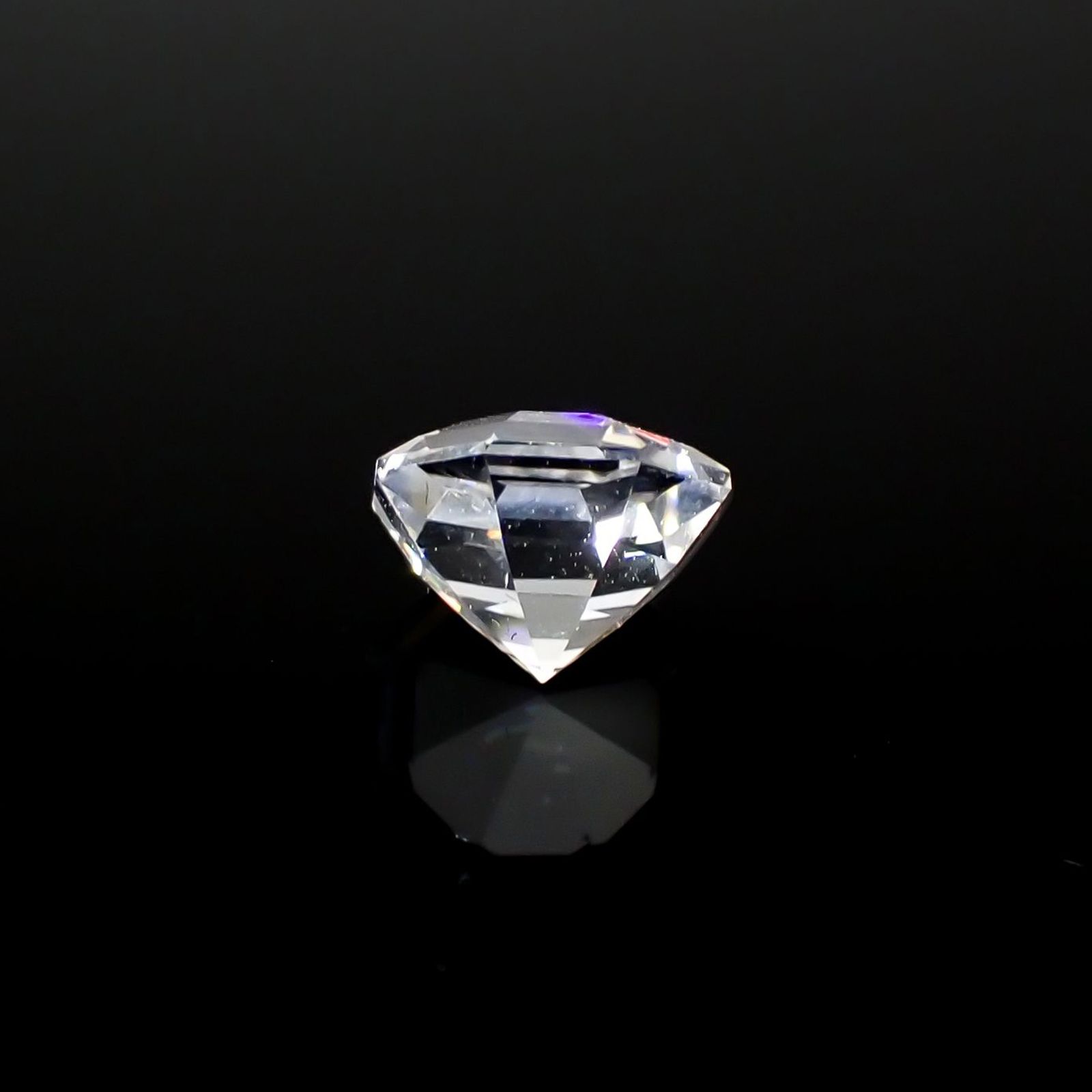 ◇オクタゴンカット◇レムリアンシードクリスタル(保証シール付き) ブラジル産 0.87ct [240326841]6.1x6.1mm前後
