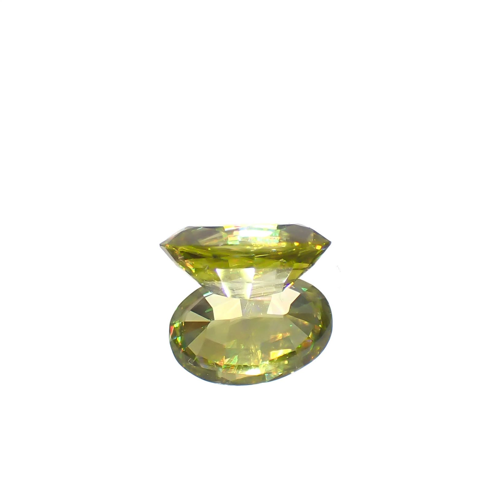 スフェーン(宝石名スフェーン)マダガスカル産 1.32ct 識別済[240627952]8.4x5.9mm前後