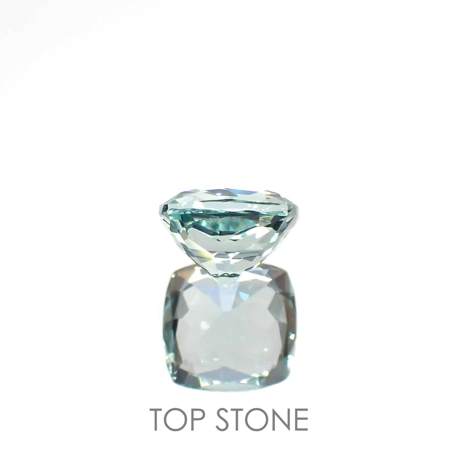 ミントベリル ブラジル産 0.48ct[220817221]4.9x4.9mm前後