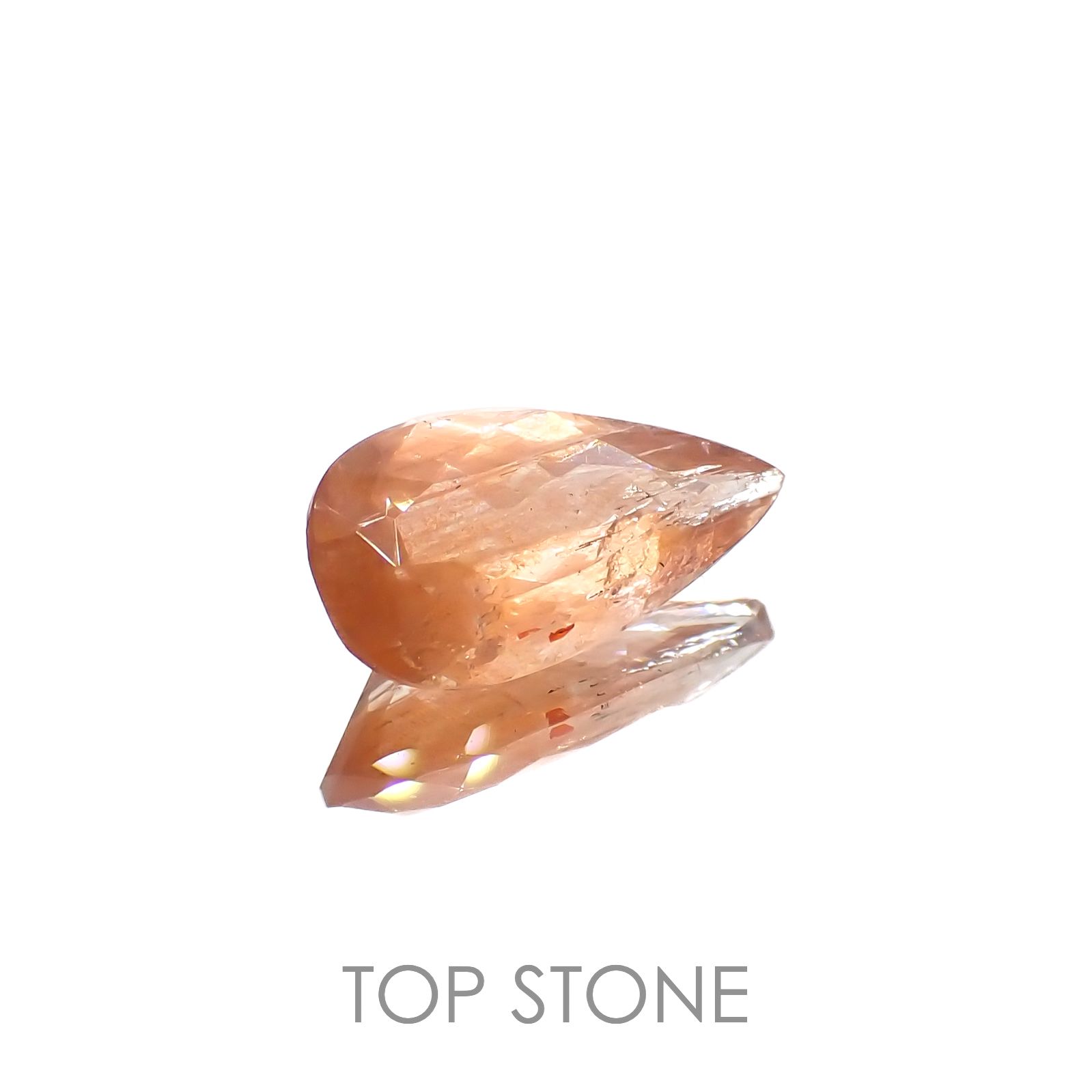 サンストーンスキャポライト(宝石名シーン・スキャポライト)タンザニア産 2.13ct 識別済[221219273]13.2x7mm前後