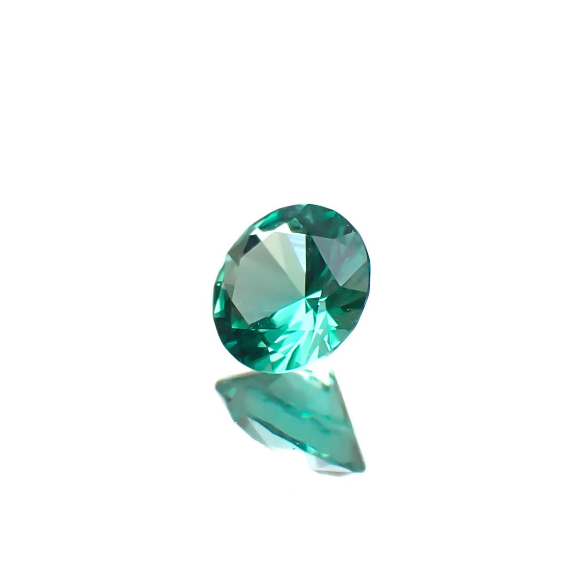 ノンオイルエメラルド(宝石名エメラルド)ロシア産 0.12ct 識別済[250330100]3.5x3.5mm前後