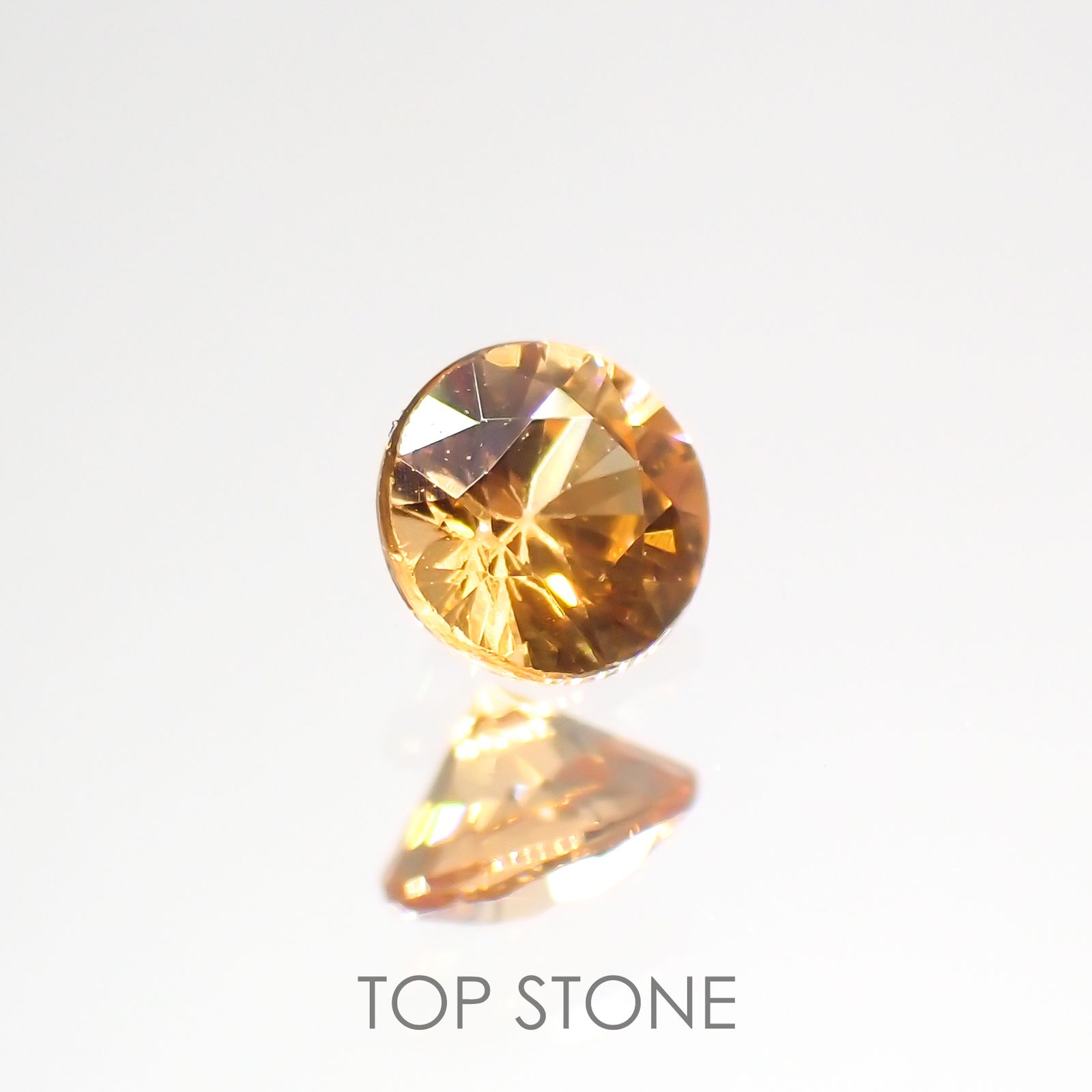 スペサルティンガーネット マンダリンオレンジカラー ケニア産 0.16ct[220114174]3.1x3.1mm前後