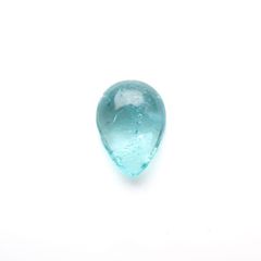 パライバトルマリン(宝石名トルマリン/別名パライバ・トルマリン)ブラジル・キントス鉱山産 0.568ct ソ付(宝貴協)[221018760]6.8x4.9mm前後