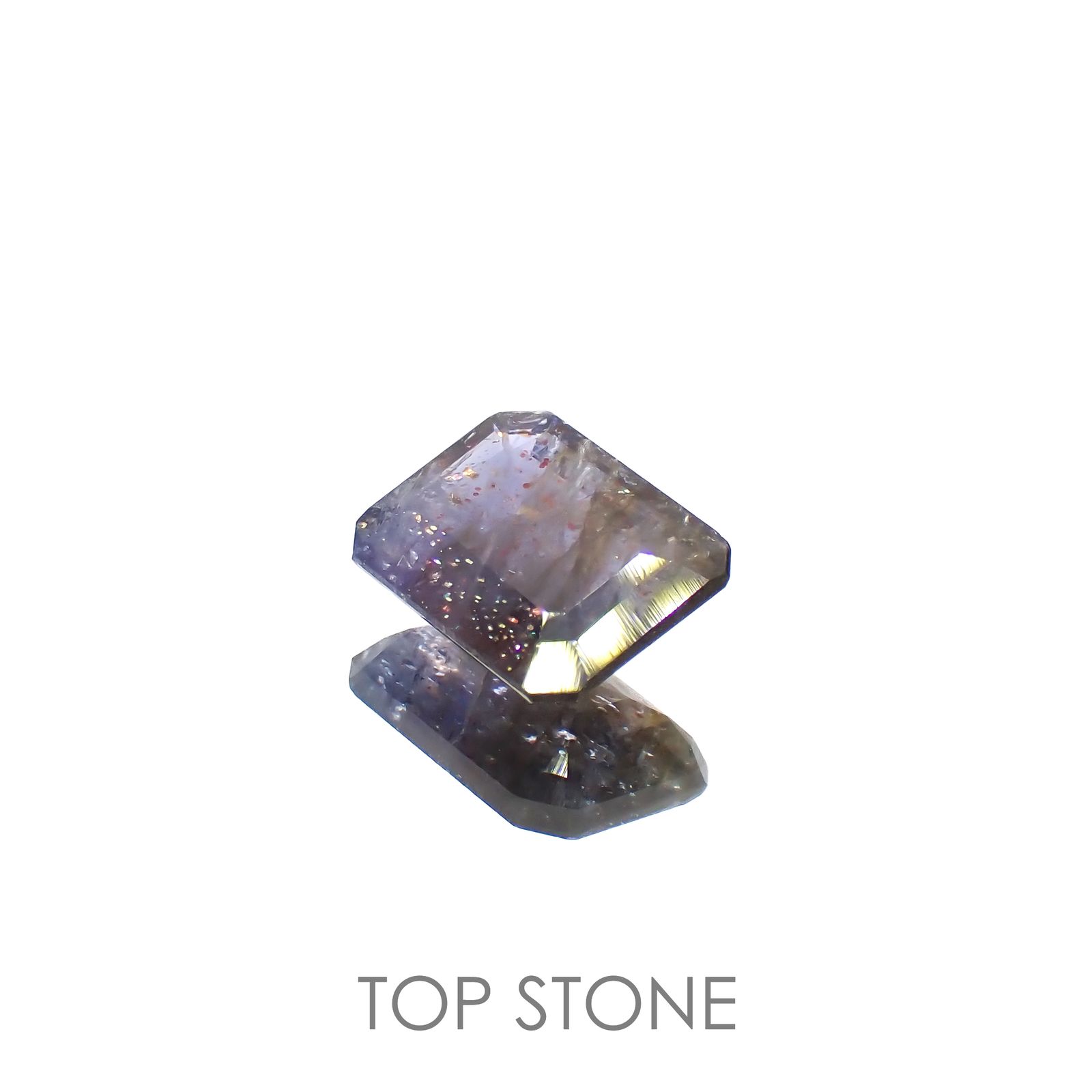 ブラッドショットアイオライト インド産 1.84ct[220616721]9.1x7.1mm前後