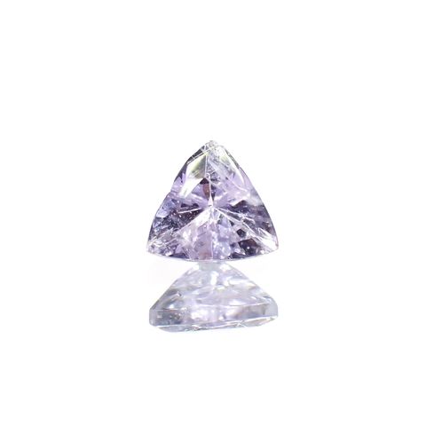 ラベンダーゾイサイト(宝石名ゾイサイト)タンザニア産 識別済 0.25ct / 4x4.1mm前後 [220115063]